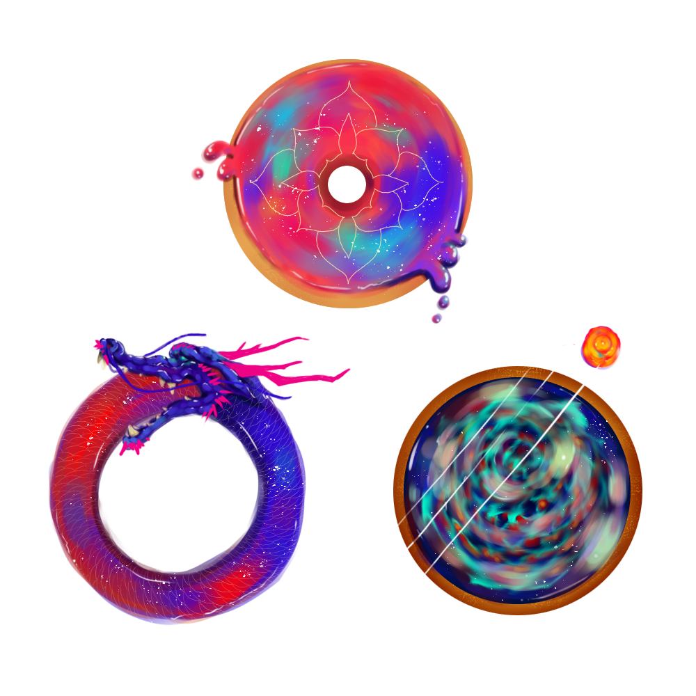 space donuts