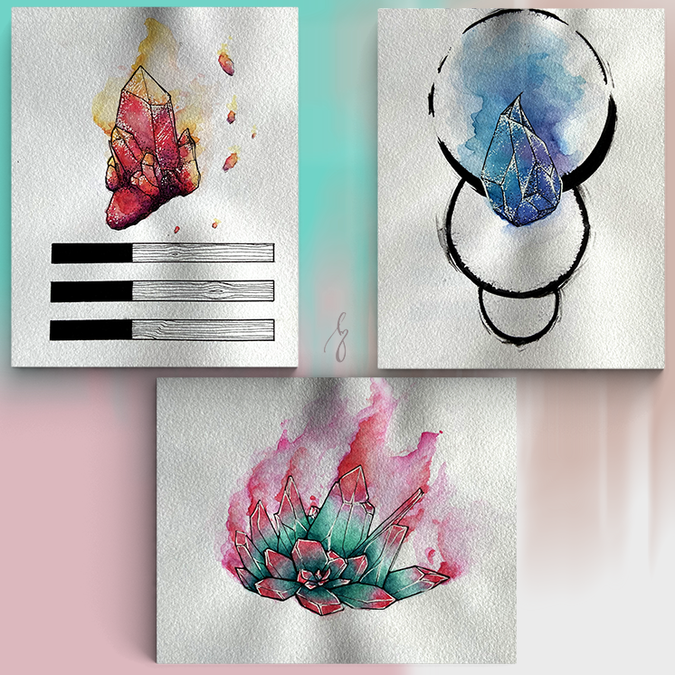 watercolor elements
